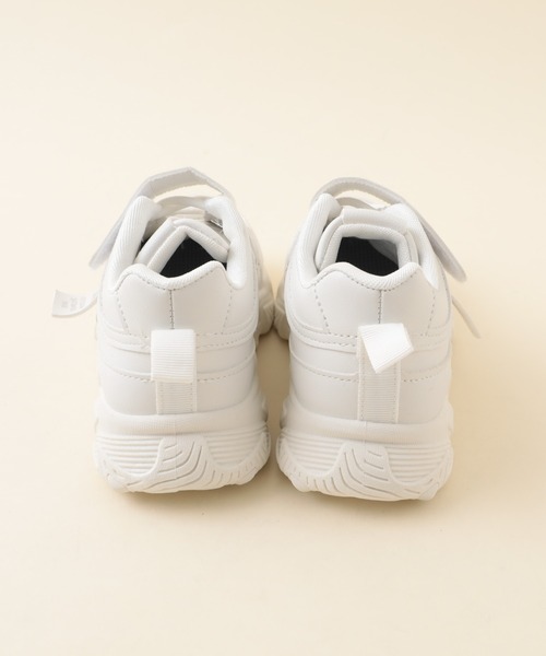 URBAN CHERRY（アーバンチェリー）の「フェイクレザーダッドスニーカー（スニーカー・キッズ・パープル/ホワイト・17.5cm/21.5cm/19.5cm/19.0cm/18.5cm/16.5cm/18.0cm/20.5cm/21.0cm）」の10枚目の写真