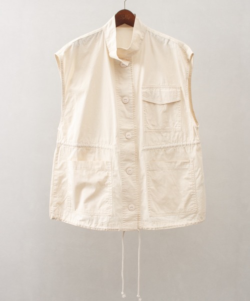 SpRay(スプレイ)の「ミリタリーベスト(ベスト・レディース・アイボリー/ブラック/カーキ・FREE)」の2枚目の写真