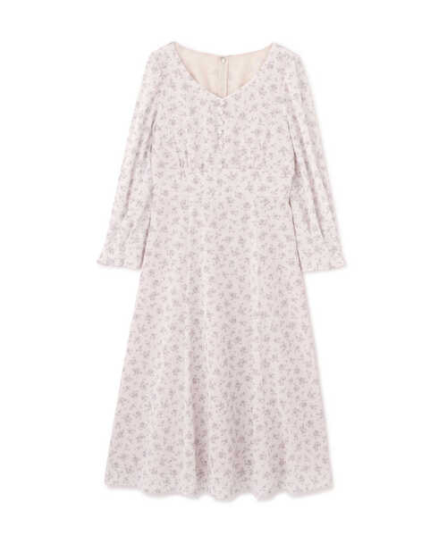 PROPORTION BODY DRESSING（プロポーションボディドレッシング）の「モノトーンプチフラワーワンピース / 1213140307（ワンピース・レディース・グレー/ダークグレー・MEDIUM/SMALL）」の6枚目の写真