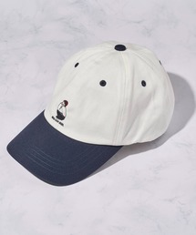 ADPOSION | 【Red Cap Girl】配色ローキャップ / ベースボールキャップ(キャップ)