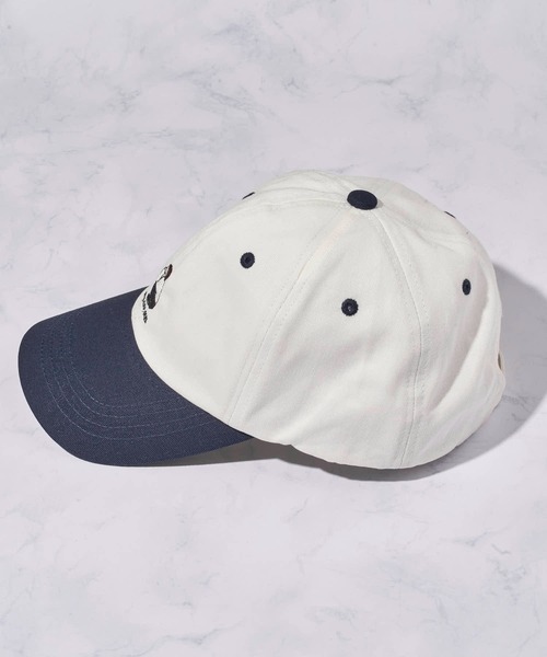 ADPOSION(アドポーション)の「【Red Cap Girl】配色ローキャップ / ベースボールキャップ(キャップ・メンズ・グリーン/ネイビー・FREE)」の6枚目の写真