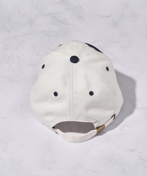 ADPOSION(アドポーション)の「【Red Cap Girl】配色ローキャップ / ベースボールキャップ(キャップ・メンズ・グリーン/ネイビー・FREE)」の7枚目の写真