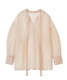 【CLANE/クラネ】W FACE SHEER SHIRT/ダブルフェイスシアーシャツ