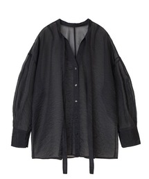 【CLANE/クラネ】W FACE SHEER SHIRT/ダブルフェイスシアーシャツ