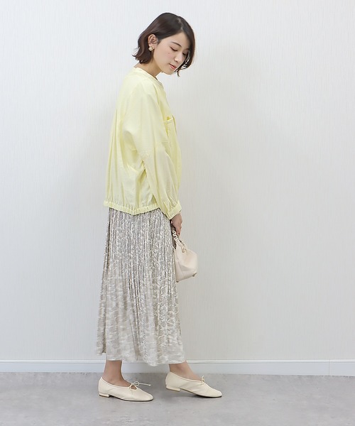 libelle more(リベル モア)の「シアーワークドルマンジャケット(ブルゾン・レディース・ベージュ/イエロー/ブラック/オフホワイト・M/L)」の22枚目の写真