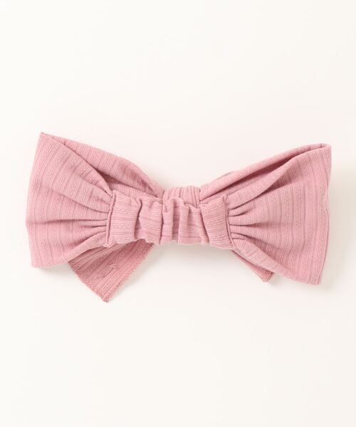 petit main（プティマイン）の「ヘアバンド（その他ベビー用品・キッズ・アイボリー/ライトグリーン/ライトピンク・FREE）」の4枚目の写真