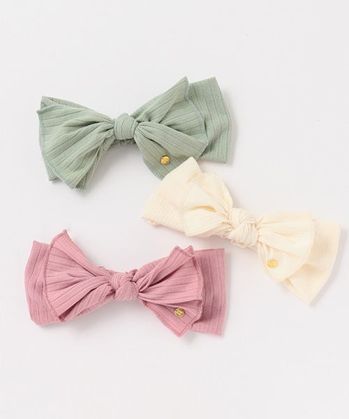 petit main（プティマイン）の「ヘアバンド（その他ベビー用品・キッズ・アイボリー/ライトグリーン/ライトピンク・FREE）」の21枚目の写真
