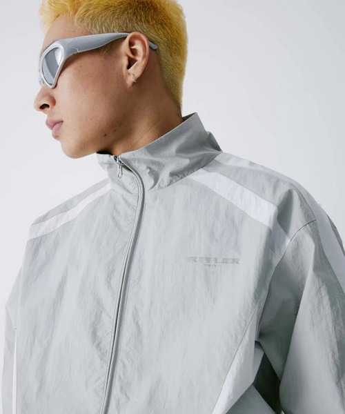 SUPPLIER（サプライヤー）の「SUPPLIER/サプライヤー PANELED TRACK JACKET トラックジャケット セットアップ リフレクタープリント（ブルゾン・メンズ・ブラック/グレー・XL/L/M）」の13枚目の写真