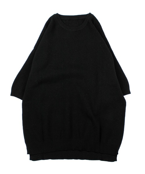 Universal Style Wear(ユニバーサルスタイルウェア)の「Universal Style Wear ニット Tee(Tシャツ/カットソー・メンズ・ベージュ/ターコイズブルー/ブラック/ライトグレー・X-LARGE/LARGE/MEDIUM)」の19枚目の写真