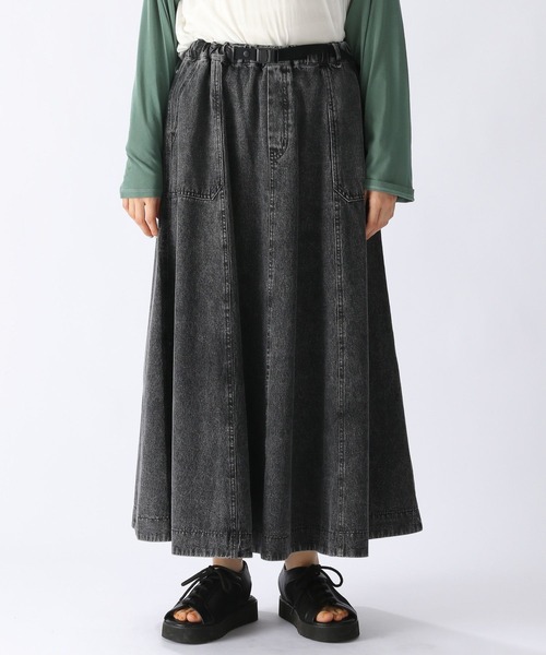 niko and...（ニコアンド）の「ベルトフレアアソートスカート（スカート・レディース・ベージュ/ライトブルー/サックスブルー/オフホワイト/チャコール・LARGE/MEDIUM）」の11枚目の写真