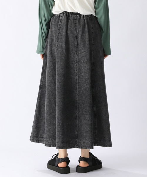 niko and...（ニコアンド）の「ベルトフレアアソートスカート（スカート・レディース・ベージュ/ライトブルー/サックスブルー/オフホワイト/チャコール・LARGE/MEDIUM）」の13枚目の写真