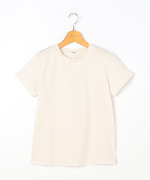 NOLLEY’S(ノーリーズ)の「5C BASIC 半袖Tシャツ(Tシャツ/カットソー・レディース・ベージュ/ロイヤルブルー/ボルドー/キャメル/ホワイト/ホワイト系その他5/ブラック/チャコールグレー・38/36)」の18枚目の写真