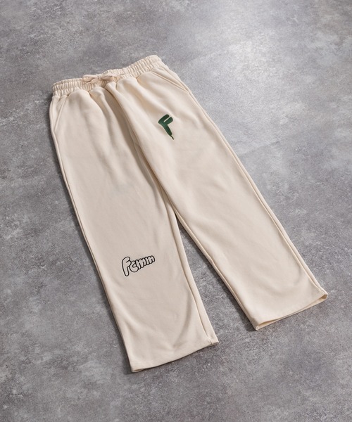 FCMM(エフシーエムエム)の「【日本限定アイテム】ARCHIVE LOGO SWEAT PAMTS/アーカイブロゴスウェットパンツ(スウェットパンツ・メンズ・ブラック/アイボリー/オリーブ・MEDIUM/LARGE)」の6枚目の写真