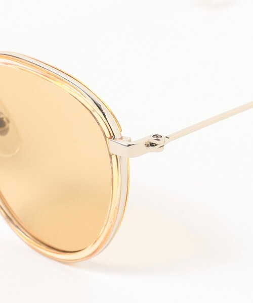 B:MING by BEAMS(ビーミングバイビームス)の「B:MING by BEAMS / クリア フレーム グラス(メガネ・レディース・ライトブラウン/グレー・ONE SIZE)」の4枚目の写真