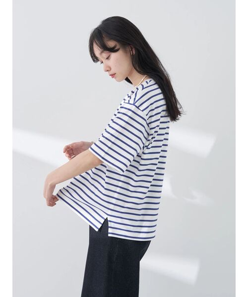 BOXシルエットT(汗じみ防止)