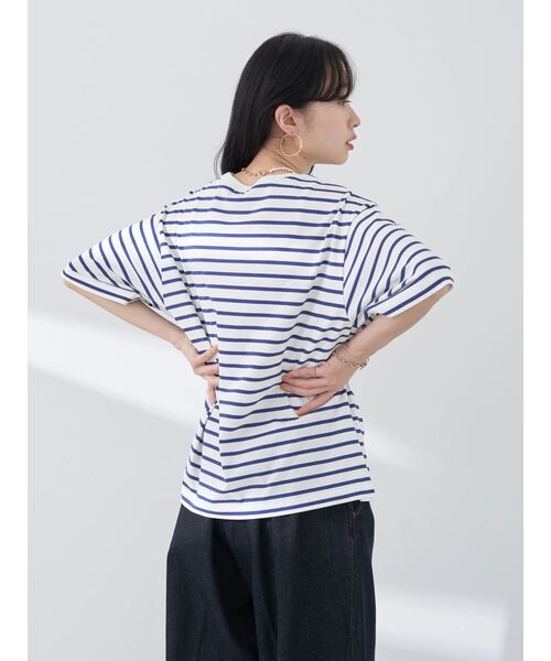 BOXシルエットT(汗じみ防止)