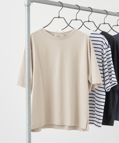 BOXシルエットT(汗じみ防止)