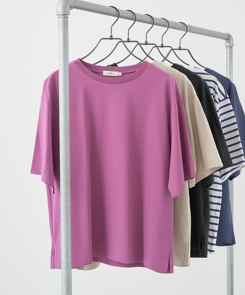 BOXシルエットT(汗じみ防止)