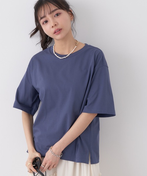 BOXシルエットT(汗じみ防止)
