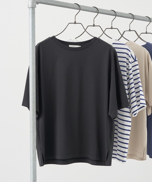 BOXシルエットT(汗じみ防止)