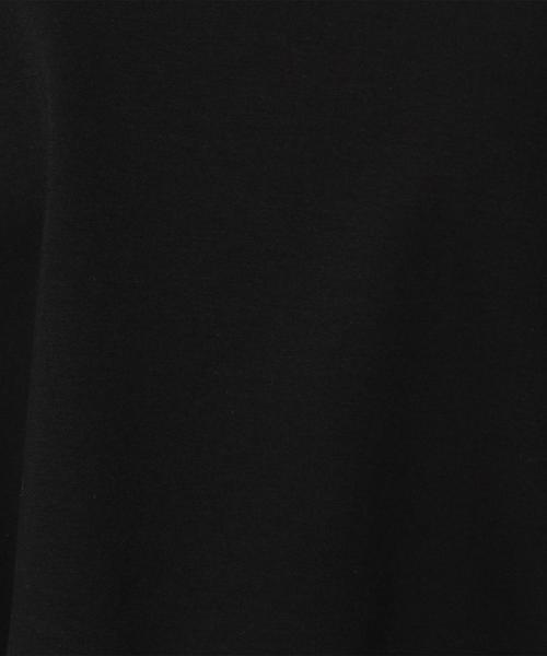 UNITED ARROWS（ユナイテッドアローズ）の「UAS スムース コットン サイド ジップ クルーネック（Tシャツ/カットソー・メンズ・ホワイト/ブラック・MEDIUM/SMALL/LARGE）」の13枚目の写真