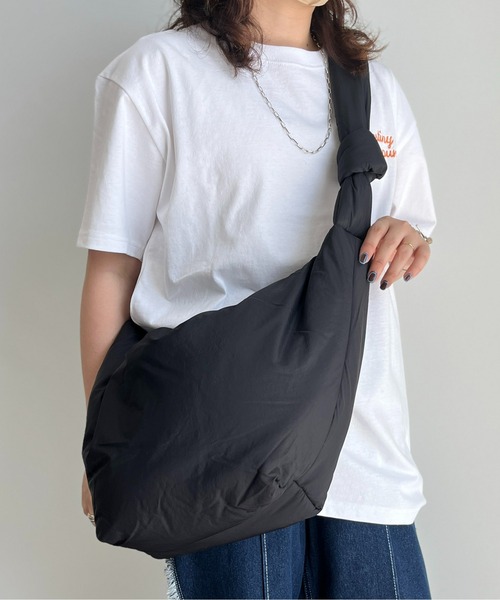 CPCM（シーピーシーエム）の「ナイロンBIGショルダー（ショルダーバッグ・レディース・ベージュ/ブラック/ブルー・FREE）」の12枚目の写真