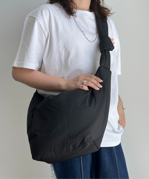 CPCM（シーピーシーエム）の「ナイロンBIGショルダー（ショルダーバッグ・レディース・ベージュ/ブラック/ブルー・FREE）」の14枚目の写真