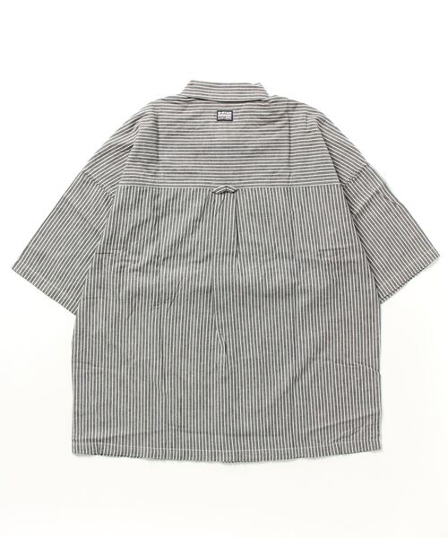 G-STAR(ジースター)の「2 POCKET BOXY SHIRT/オーバーサイズシャツ/リラックスフィット(シャツ/ブラウス・メンズ・ストライプ・LARGE/MEDIUM/SMALL/X-LARGE/X-SMALL)」の8枚目の写真