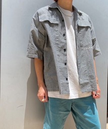 G-STAR | 2 POCKET BOXY SHIRT/オーバーサイズシャツ/リラックスフィット(シャツ/ブラウス)