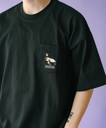 gym master（ジムマスター）の「7.4oz ﾙｱｰ刺繍ﾋﾞｯｸﾞﾎﾟｹｯﾄTEE（Tシャツ/カットソー・メンズ）」