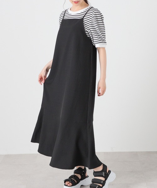 Honeys（ハニーズ）の「裾切替キャミワンピース（ワンピース）」 - WEAR