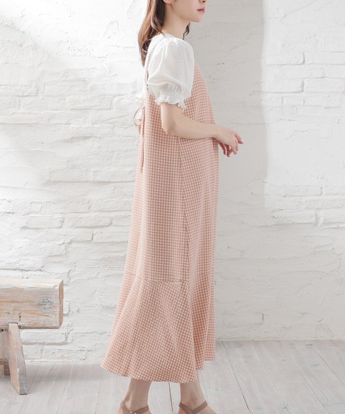 Honeys（ハニーズ）の「裾切替キャミワンピース（ワンピース）」 - WEAR