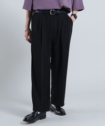 WEGO | WEGO by こーせ/【WEB限定】【セットアップ対応】トロミ 2タックワイドスラックス(スラックス)