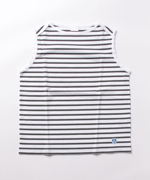 ORCIVAL(オーシバル)の「SLEEVELESS BOAT NECK P.O.(その他トップス・レディース・ブラック/ホワイト系その他2/ブルー系その他/ホワイト系その他/ホワイト系その他3/ホワイト/ホワイト系その他4/ホワイト系その他5・1)」の5枚目の写真