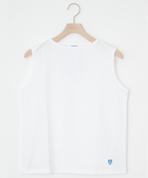 ORCIVAL(オーシバル)の「SLEEVELESS BOAT NECK P.O.(その他トップス・レディース・ブラック/ホワイト系その他2/ブルー系その他/ホワイト系その他/ホワイト系その他3/ホワイト/ホワイト系その他4/ホワイト系その他5・1)」の2枚目の写真