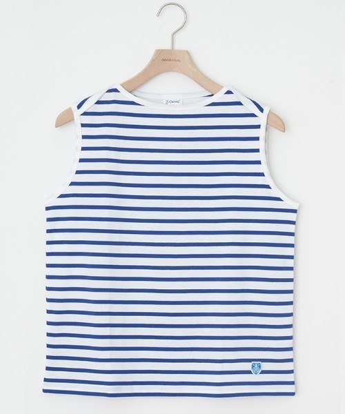 ORCIVAL(オーシバル)の「SLEEVELESS BOAT NECK P.O.(その他トップス・レディース・ブラック/ホワイト系その他2/ブルー系その他/ホワイト系その他/ホワイト系その他3/ホワイト/ホワイト系その他4/ホワイト系その他5・1)」の4枚目の写真