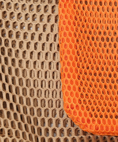 LOWELL things（ロウェル　シングス）の「【ミニポーチ付き】メッシュホーボー2WAYBAG（トートバッグ・レディース・ベージュ/ブラック/グリーン・フリー）」の16枚目の写真