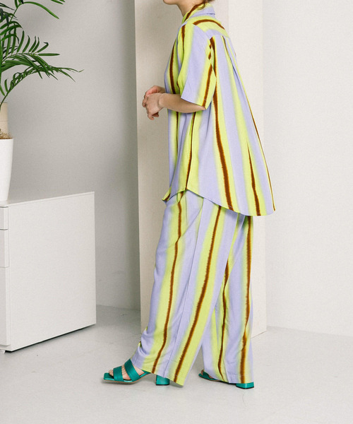 SUKU HOME（スクホーム）の「SUKU HOME　SOUR LIME NIGHT PYJAMA（ルームウェア/パジャマ・レディース・その他3・SMALL）」の10枚目の写真