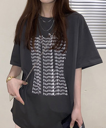 オーバーサイズロゴプリントTシャツ culw438