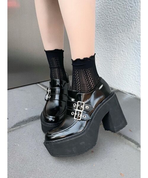 EATME（イートミー）の「レース編みソックス（ソックス/靴下・レディース・ブラック・FREE）」の7枚目の写真