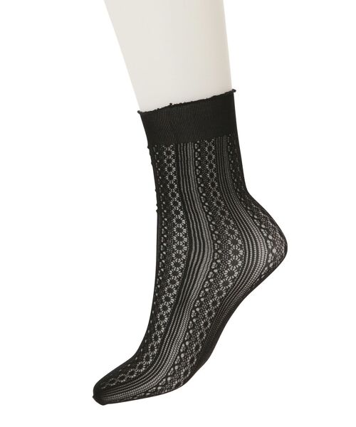 EATME（イートミー）の「レース編みソックス（ソックス/靴下・レディース・ブラック・FREE）」の21枚目の写真