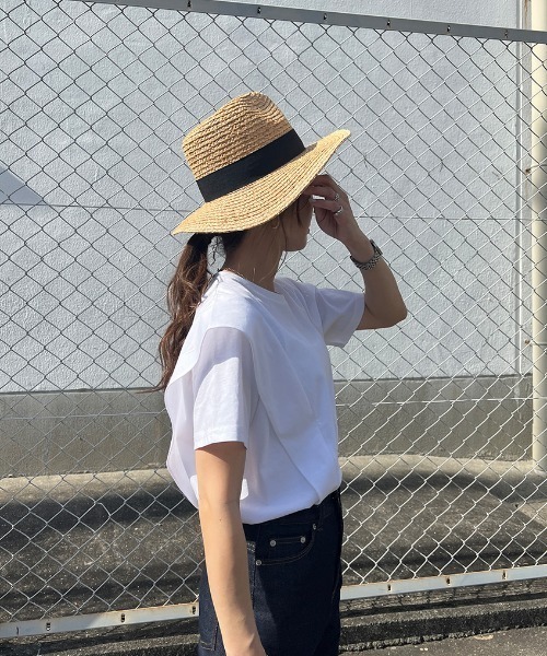 【新色＆Sサイズ登場！】ラッフルショルダーTシャツ(chiicaselect)/ラッフルスリーブフレアスリーブプルオーバーブラウス半袖無地ボーダー