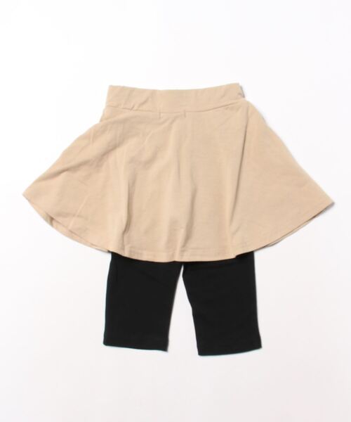 Lycee mine（リセマイン）の「【万能アイテム】のびのびストレッチ6分丈スカッツ（レギンス/スパッツ・キッズ・ベージュ/ブラック/ミント/ラベンダー/ライトグレー・120cm/140cm/130cm/110cm/100cm）」の8枚目の写真