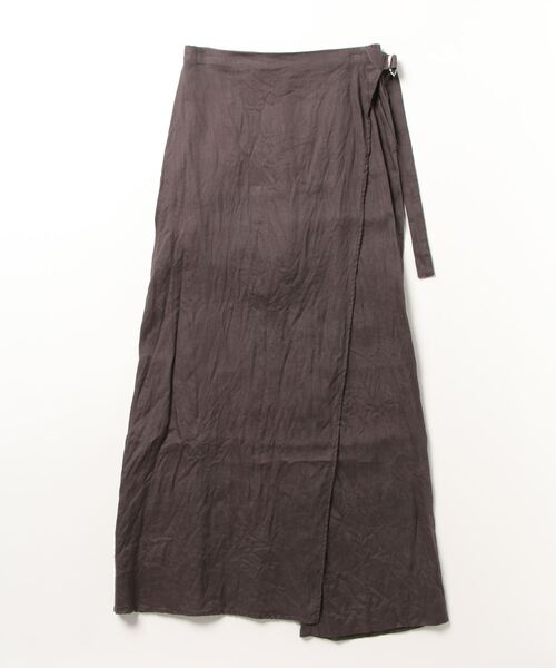 k3&co.（ケイスリーアンドコー）の「WRAP PANTS（その他パンツ・レディース・チャコール・1）」の3枚目の写真
