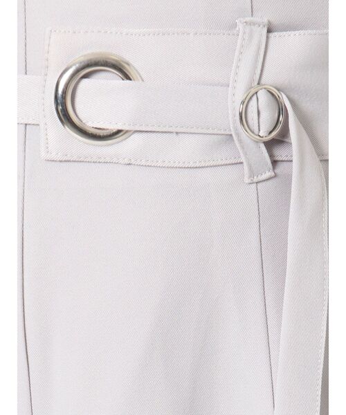 MURUA（ムルーア）の「ナローベルトワイドパンツ（その他パンツ・レディース・グリーン/ライトグレー・2/1）」の22枚目の写真