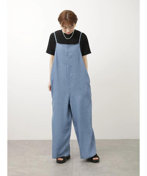 XENIA TELUNTS オーバーオール　サロペット　ブルー XENIA TELUNTS オーバーオール サロペット ブルー