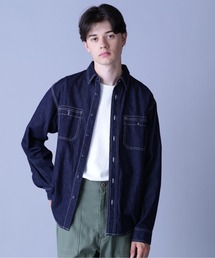 AVIREX | BASIC LIGHT DENIM L/S SHIRT / ベーシック ライト デニム 長袖 シャツ / AVIREX / アヴィレックス(シャツ/ブラウス)