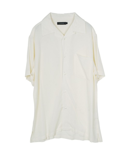 roshell(ロシェル)の「レーヨンオープンカラー半袖シャツ(シャツ/ブラウス・メンズ・アイボリー/ブラック/ブルー/カーキ/ネイビー/ダークグリーン/ベージュ系その他・LARGE/X-LARGE/MEDIUM)」の8枚目の写真