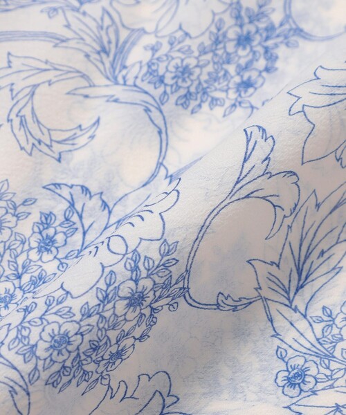 MACKINTOSH LONDON（マッキントッシュ ロンドン）の「【BIBURY FLOWER】ラインバイブリーブラウス（シャツ/ブラウス・レディース・ベージュ/ライトブルー・38）」の14枚目の写真