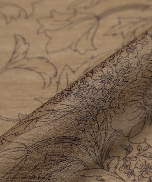 MACKINTOSH LONDON（マッキントッシュ ロンドン）の「【BIBURY FLOWER】ラインバイブリーブラウス（シャツ/ブラウス・レディース・ベージュ/ライトブルー・38）」の13枚目の写真